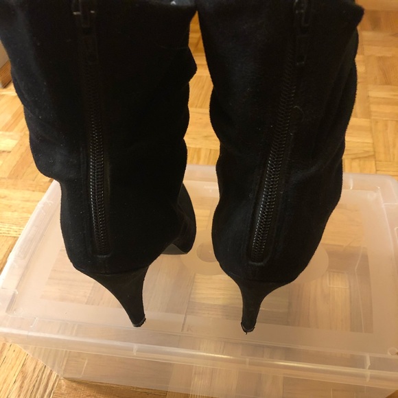 Suede black Spring boots - Picture 3 of 3